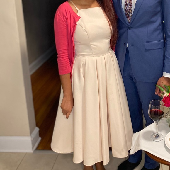 Chi Chi London Fit and Flare Dress - Picture 8 of 8